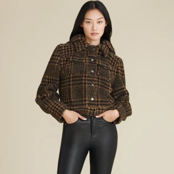 Veronica Beard Jackets & Blazers - NWT Veronica Beard Gabbi Houndstooth Jacket